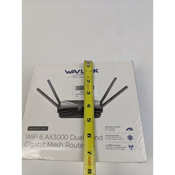 WAVLINK WiFi 6 Router AX3000 Wireless Router Dual Band WiFi Range Extender Mesh - Picture 7 of 9